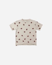 Raw Edge Tee || Footballs