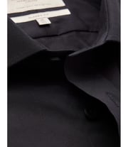 Classic Fit Black Poplin Shirt