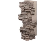 Colorado Dry Stack Faux Stone Outside Corner Panel- Interlocking