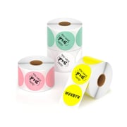 MUNBYN Circle Direct Thermal Sticker Labels