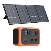 BLUETTI AC50S 500Wh/300W Portable Power Station +1*SP120 Solar Panel