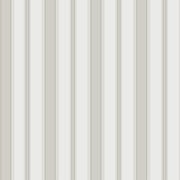 Cole & Son Cambridge Stripe Stone/White Wallpaper