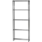 10''d x 24''w Wire Shelving with 5 Shelves | The Shelving Store