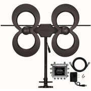 Bundle - ClearStream 4MAX Indoor / Outdoor HD TV Antenna, 20-inch Mast, JUICE8 Distribution Amplifier 8-Output