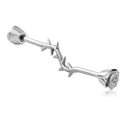 14g Rose Thorn Industrial Barbell
