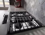 30-Inch 4-Burner Dual Fuel Downdraft Slide-In Range