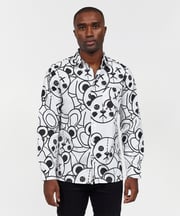 Teddie Bear Long Sleeve Oxford Shirt