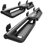 OEDRO 6 Inch Running Boards Compatible with 2019-2025 Dodge Ram 1500 Crew Cab New Body (Excl. 19-24 1500 Classic),Bolt-on Side Steps Steel Nerf Bar,Two Stairs Design