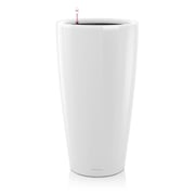Lechuza Rondo 32 (13"D) Self Watering Planter - White High-Gloss
