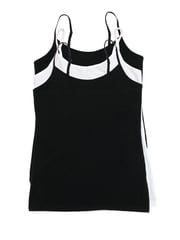 Cotton Modal Stretch Camisole 3-Pack