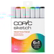 Copic Vibrant Tones Trial Set 6+1 Limited Edition