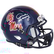 Archie Manning Ole Miss Rebels Autographed Riddell Speed Mini Helmet
