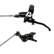 Hope Tech 4 V4 Disc Brake Black / No Rotor / Front / RH / Standard Hose / 1600mm