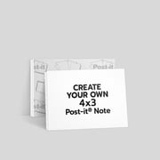 Custom 4x3 Post-It® Notes