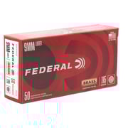 Federal Champion 9MM 115Gr Full Metal Jacket Ammunition - WM5199