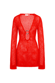 Montego Mini Dress - Chili Pepper Petit Crochet