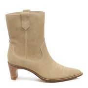 Matty Oatmeal Ankle Boots