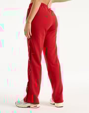 Snap Sweatpants - Red