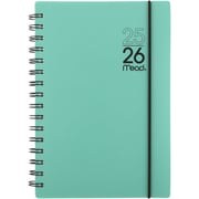 Mead® Color Pop Academic 2025-2026 Weekly Monthly Planner, Aquatic Awe, Small, 5 1/2" x 8 1/2"