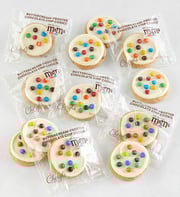 Buttercream-Frosted Chocolate Chip Cookies made with M&M’S® Minis Flavor Box