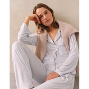 Jersey Piped Detail Relaxed Pyjama Set | Pyjamas | The White Company