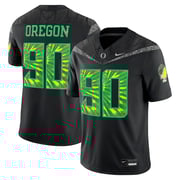 #90 Oregon Ducks Nike Grateful Ducks Game Jersey - Black