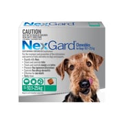NexGard Chewables Dog Medium 24.1 - 60lbs Green
