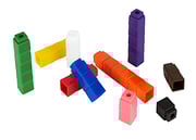 Office Depot® Brand Connecting Blocks, Assorted Colors, Pre-K, Set Of 100 Blocks