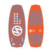 Kanuk Burnsy Pro Wakesurf Board in Orange Whip