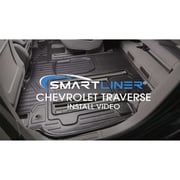SMARTLINER Custom Fit Floor Liners For 2024 - 2025 Chevrolet Traverse with 2nd Row Bucket Seats/2024-2025 GMC Acadia