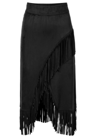 W.A.Y. Fringe Wrap Skirt