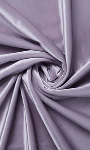 'Dusty Violet' Velvet Custom Size Curtains (Mauve/ Purple)