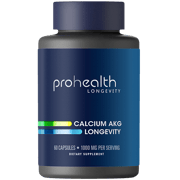 Calcium AKG Longevity - 1,000 mg per serving, 60 capsules