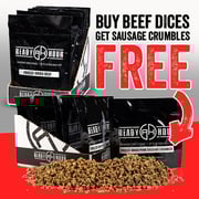 Freeze-Dried Beef Dices Case Pack (12 servings, 6 pk.)