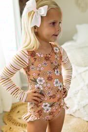 Floral Symphony Leotard
