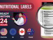 You will get Detailed Food/Supplement Product Label Review as per FDA/CFIA/EU Compliance