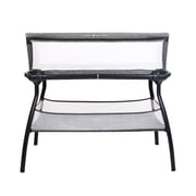 Beside Me™ Nova Bassinet with Stand-Charcoal Tweed