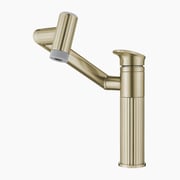Lefton 1080° Rotatable Single-Hole Bathroom Faucet With Temperature Display-BF2208-PRO