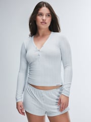 Sleek Stitch Modal Sleep Henley