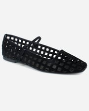 Ruth Ballet Flat in Black