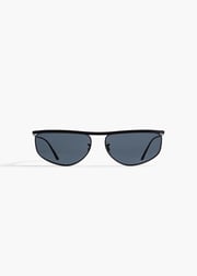 KHAITE x Oliver Peoples 1986C in Matte Black and Grey