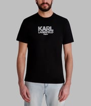 RUBBERIZED KARL LOGO T-SHIRT