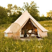 13ft Classic Bell Tent - FIRE Canvas 320 (No flap)