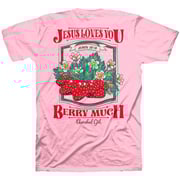 Cherished Girl Womens T-Shirt Berry Much