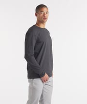 Go-To Long Sleeve | Men's Heather Charcoal