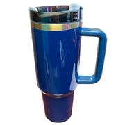 40 oz Stainless Steel Double Wall Powder Coated Tumbler Blanks with Handle