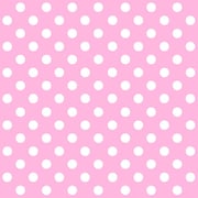 Polka Dots (White & Pink Pattern)