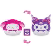 Anniversary My Melody & Kuromi 6" Reversible Plushie (Pink + Purple)