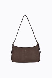 Lilu - Chocolate Faux Suede