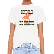 Be Bold Western Tee W.